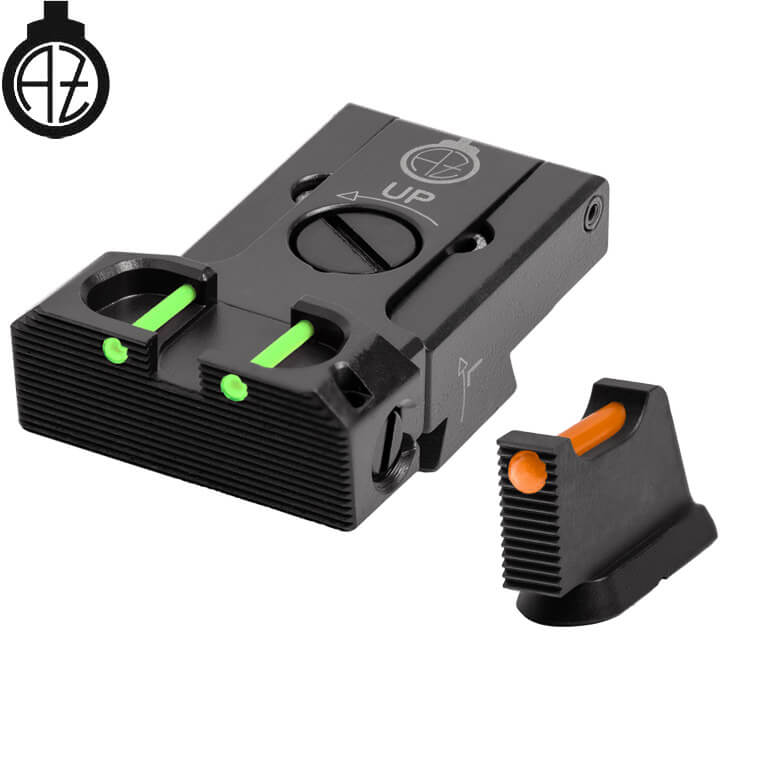 CZ 75B, CZ P-01, CZ 75 SP-01 verstellbare Visierung mit Fiberoptik | Typ B Zendl