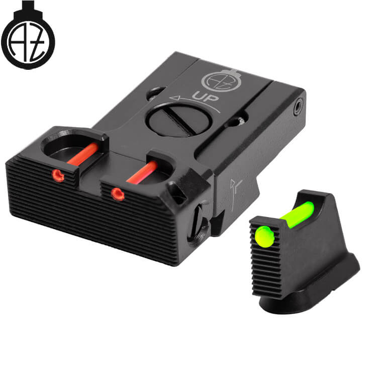 CZ 75B, CZ P-01, CZ 75 SP-01 verstellbare Visierung mit Fiberoptik | Typ B Zendl