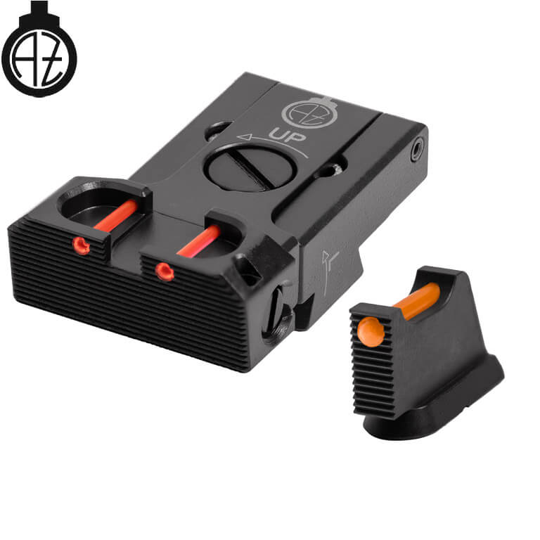 CZ 75B, CZ P-01, CZ 75 SP-01 verstellbare Visierung mit Fiberoptik | Typ B Zendl
