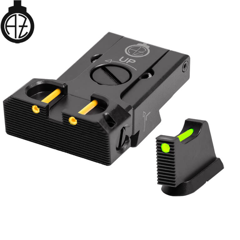 CZ 75B, CZ P-01, CZ 75 SP-01 verstellbare Visierung mit Fiberoptik | Typ B Zendl