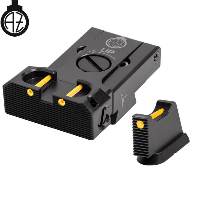 CZ 75B, CZ P-01, CZ 75 SP-01 verstellbare Visierung mit Fiberoptik | Typ B Zendl