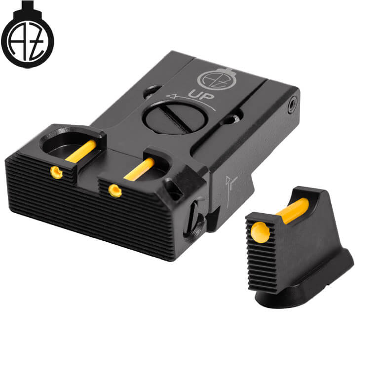 CZ 75B, CZ P-01, CZ 75 SP-01 verstellbare Visierung mit Fiberoptik | Typ B Zendl