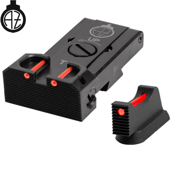 CZ TS 2, CZ TS 1 & CZ Shadow 2 Target verstellbare Visierung mit Fiberoptik | Typ B