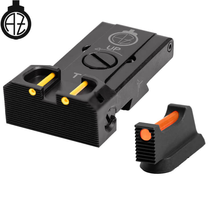 CZ TS 2, CZ TS 1 & CZ Shadow 2 Target verstellbare Visierung mit Fiberoptik | Typ B