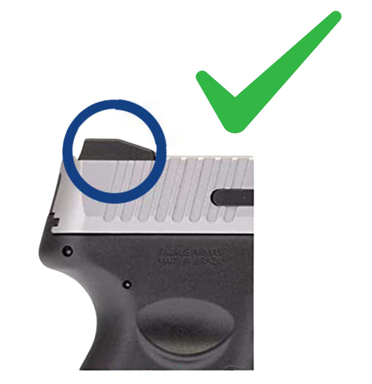 Taurus G3, G2S, G2C, TX22 Leuchtpunktvisier-Montage | Trijicon RMR-Fußabdruck