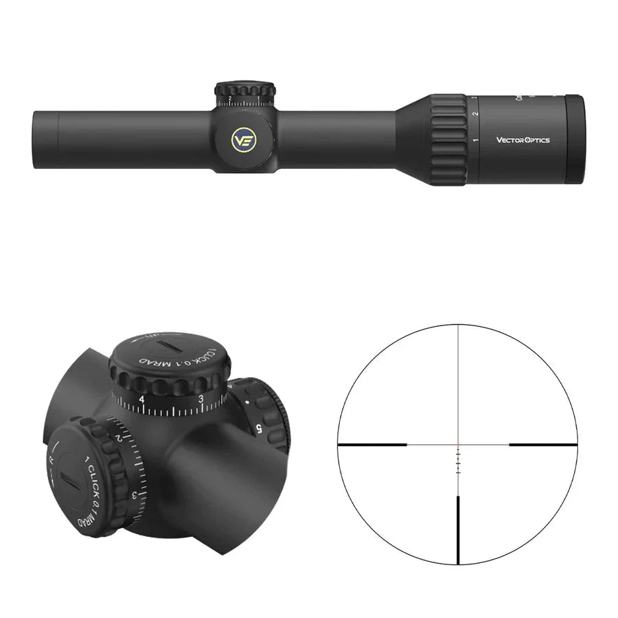 Vector Optics Continental x6 1-6x24 Zielfernrohr Vector Optics