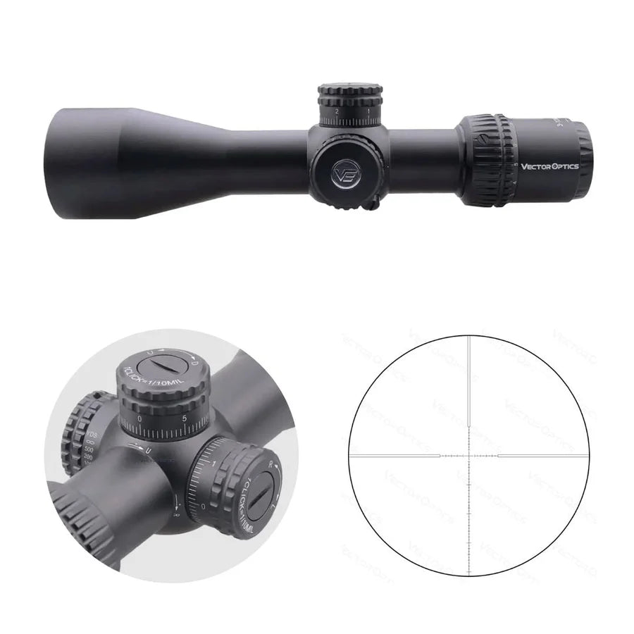 Vector Optics Veyron 3-12x44 FFP kompaktes Zielfernrohr Vector Optics