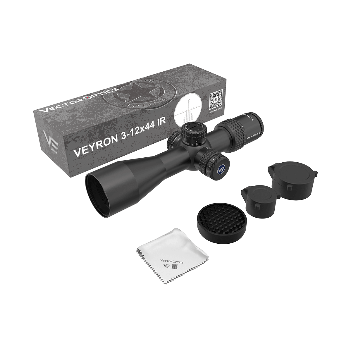 Vector Optics Veyron 3-12x44IR SFP kompaktes Zielfernrohr