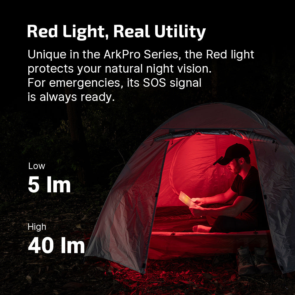 Olight ArkPro Lite | flache 3-in-1 EDC Taschenlampe | 1.200 lm