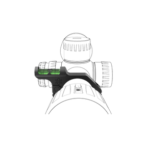 1 inch [25.4 mm] offest Wasserwaage für rifle scope
