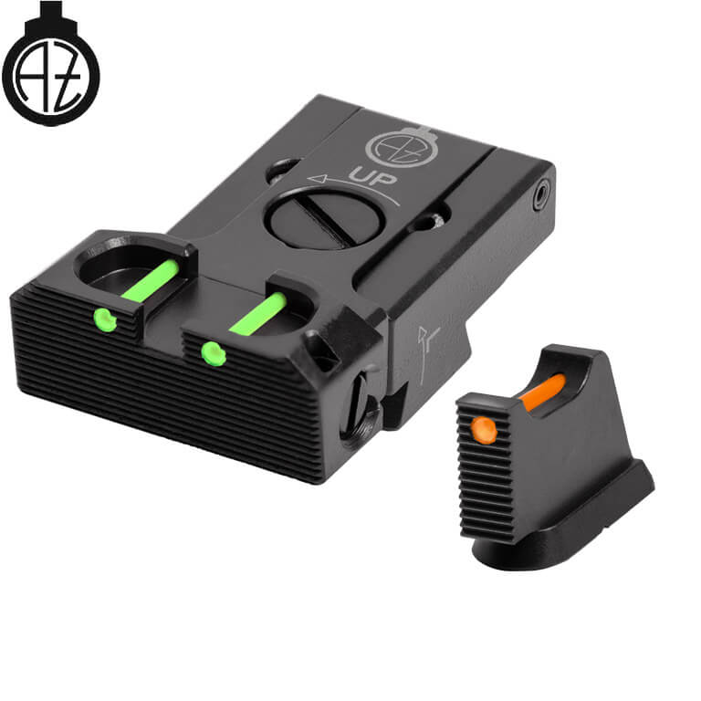 CZ 75B, CZ P-01, CZ 75 SP-01 verstellbare Visierung mit Fiberoptik | Typ B Zendl