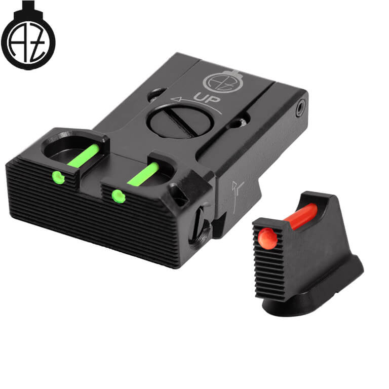 CZ 75B, CZ P-01, CZ 75 SP-01 verstellbare Visierung mit Fiberoptik | Typ B Zendl