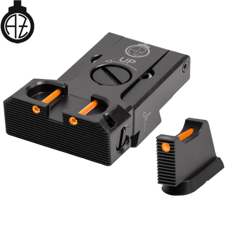CZ 75B, CZ P-01, CZ 75 SP-01 verstellbare Visierung mit Fiberoptik | Typ B Zendl