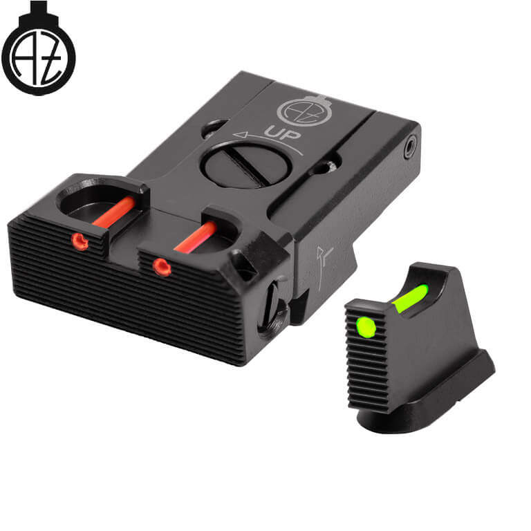 CZ 75B, CZ P-01, CZ 75 SP-01 verstellbare Visierung mit Fiberoptik | Typ B Zendl
