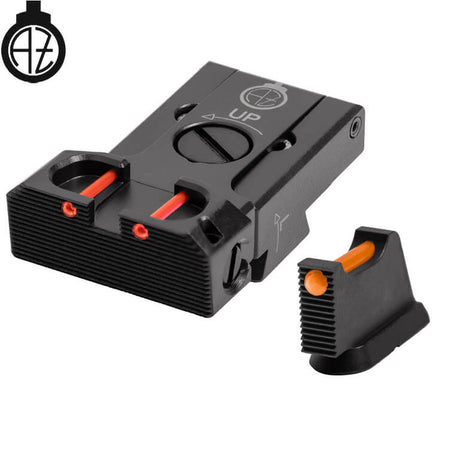 CZ 75B, CZ P-01, CZ 75 SP-01 verstellbare Visierung mit Faseroptik | Typ B Zendl