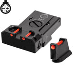 CZ 75B, CZ P-01, CZ 75 SP-01 verstellbare Visierung mit Fiberoptik | Typ B Zendl