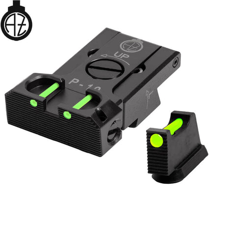 CZ P-10 verstellbare Visierung mit Fiberoptik | Typ B