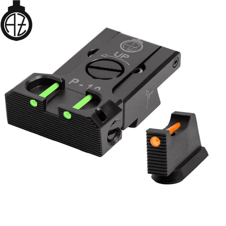 CZ P-10 verstellbare Visierung mit Fiberoptik | Typ B