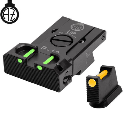 CZ P-10 verstellbare Visierung mit Fiberoptik | Typ B