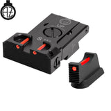 CZ Shadow 2, CZ 75 SP-01 Shadow verstellbare Visierung mit Faseroptik | Typ B