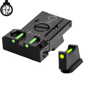 CZ P-10 verstellbare Visierung mit Faseroptik | Typ B