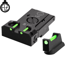 CZ Shadow 2, CZ 75 SP-01 Shadow verstellbare Visierung mit Faseroptik | Typ B
