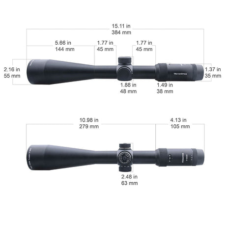 Vector Optics Forester 3-15x50SFP Zielfernrohr