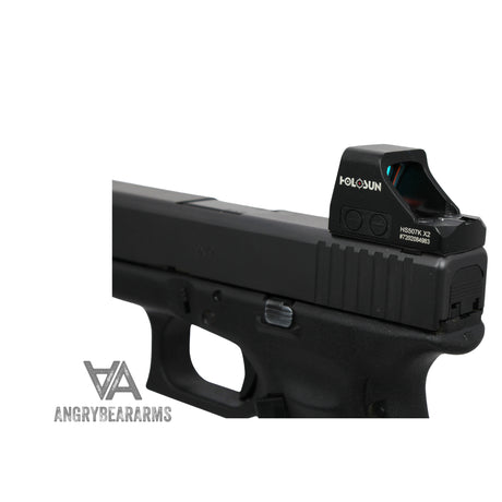 Glock [G17, G19, G26 & other] Rotpunktmontage | Holosun K-series Footprint