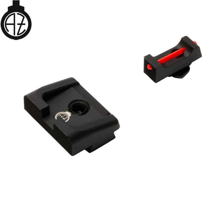 Glock [G17, G19, G26 & andere] Sport Visiere mit Glasfaseroptik | Typ A 