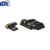 HK VP9, SFP9, VP40, P30, HK45 verstellbare Visierung | lumineszierende Punkte