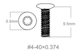 Satz Schrauben 3 Stk. | 4-40x0.374’’ [T10]