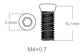 Set Schrauben 3Stk | M4x0.7 [T10]