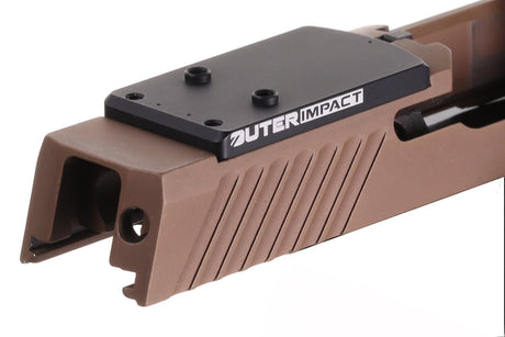 Sig P320 [models with removable rear sight] Adapterplatte | type S [RMSc DPP & K-series Footprint]