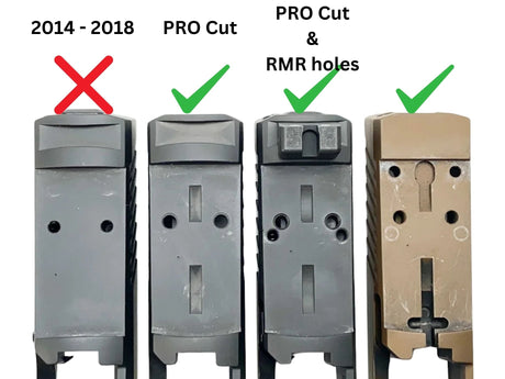 Sig P320 Adapterplatte | Trijicon RMR Footprint