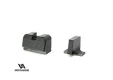 Sig Sauer P220 P226 P229 P320 & P365 Optics Ready hohe gerillte Visierung