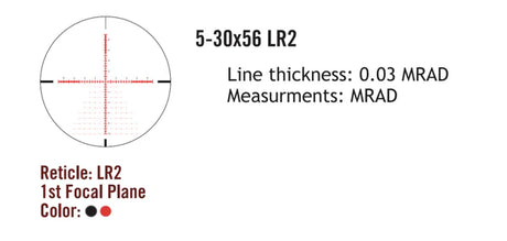 Sightmark Presidio 5-30x56 LR2 FFP Zielfernrohr