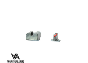 Springfield [Echelon, XD OSP & XDM OSP], HS Produkt [Echelon, SF19 RDR & XDM OSP] Co-Witness Visierung | Fiberoptik