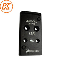 Steel Rotpunktvisier Platte for Glock MOS | Leupold DPP Footprint 