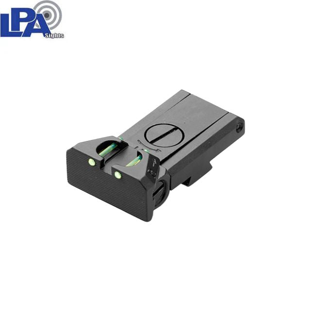 Tanfoglio Match, Stock & Custom fully adjustable rear sight | with fiber optics
