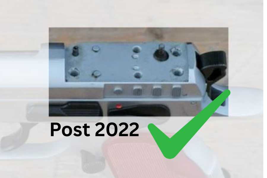 Tanfoglio Stock 2 Optik [Post 2022] Leuchtpunktvisier-Montageplatte universell | Typ A 