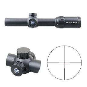 Vector Optics Constantine 1-10x24 Fiber Center Dot Zielfernrohr Vector Optics