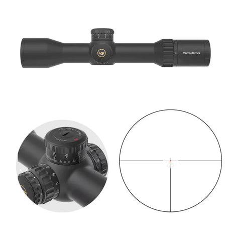 Vector Optics Continental x6 2-12x44 CTR MPVO Zielfernrohr Vector Optics