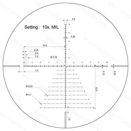 Vector Optics Veyron 4-16x44IR SFP kompaktes Zielfernrohr