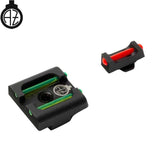 Walther PDP niedrige Visierung mit Glasfaseroptik | Typ B