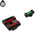 Walther PDP niedrige Visierung mit Glasfaseroptik | Typ B