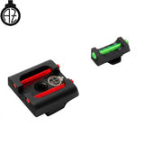 Walther PDP niedrige Visierung mit Glasfaseroptik | Typ B