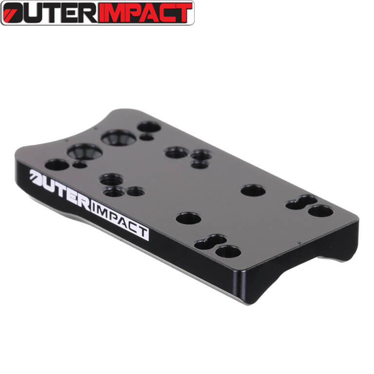 Walther [PPQ, P99, Creed, PPX & PPS] Red-Dot-Visier-Montage | Typ C [RMR, RTS, Docter Footprint]