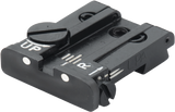 Browning Hi-Power Vigilante verstellbare Kimme | weiße Punkte