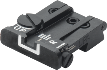 Colt [Series 70 80 90] verstellbare Kimme | weiße Linien