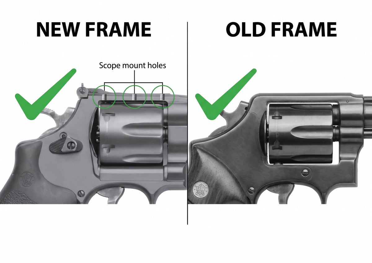 S&W revolver [686 629 19 66 586 & other] verstellbare Kimme | blank